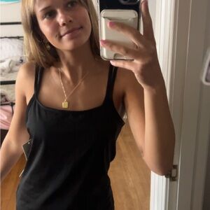 lululemon athletica Black Tank Top